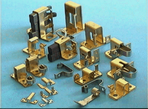 Pressed Brass Brush Holders